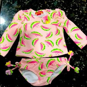 Watermelon Baby Two piece bathing suit